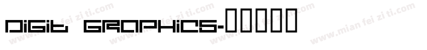 Digit graphics字体转换